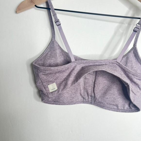 Vuori Halo Essential Bra Heathered Purple Womens Small - Picture 7 of 12